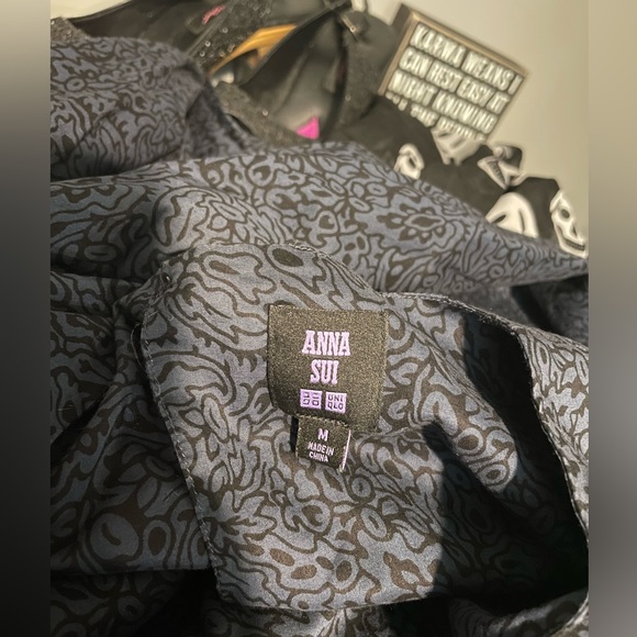 Women’s Anna Sui Boho Long Sleeve Blouse ( Medium ) - Picture 2 of 5